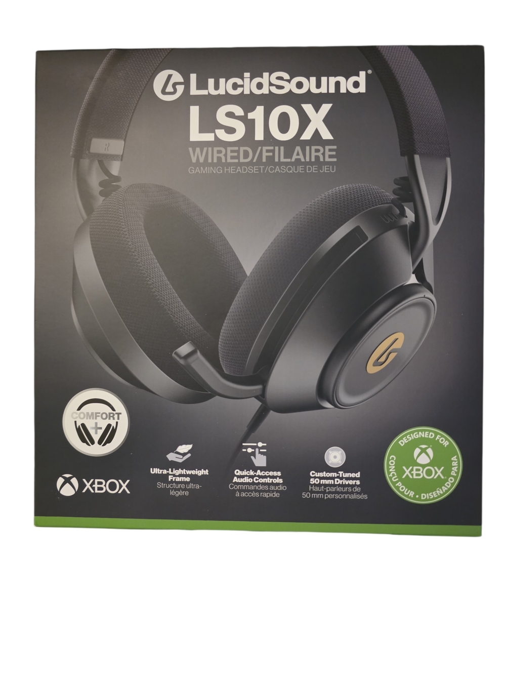 LS10X Wired Gaming Headset - Black
